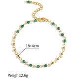 Retro style bead splicing women's bracelet light luxury niche simple temperament stainless steel jewelry - V.I.P Digital Presence