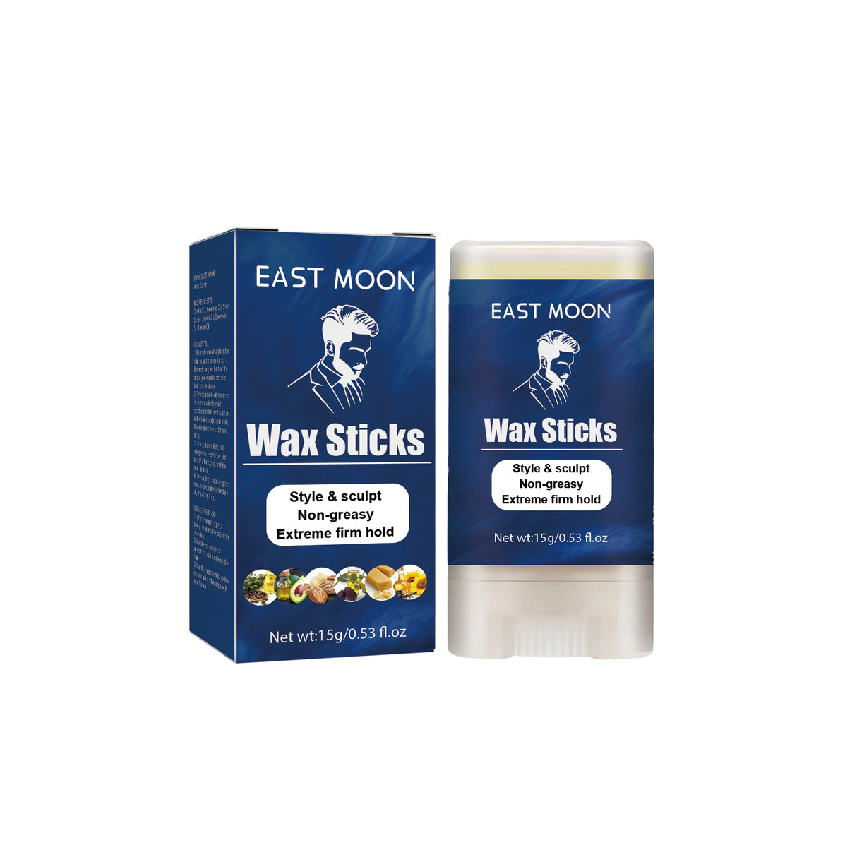 Men's Hair Wax Stick Broken Hair Care Lasting Styling Natural Fluffy Three-Dimensional Easy Styling Hair Wax Stick - V.I.P Digital Presence