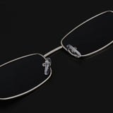 Candy Colors Metal Frame Rectangle Sunglasses Small Retro Shades UV400 Sun Glasses for Men Women Driving Eyewear Summer Goggles - V.I.P Digital Presence