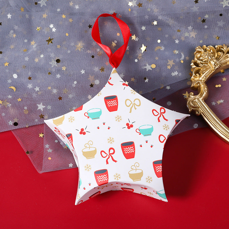 Christmas candy packaging box, Christmas gift box, new pentagonal star gift packaging box - V.I.P Digital Presence