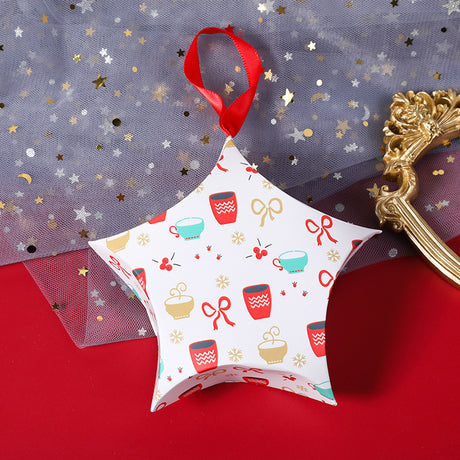 Christmas candy packaging box, Christmas gift box, new pentagonal star gift packaging box - V.I.P Digital Presence