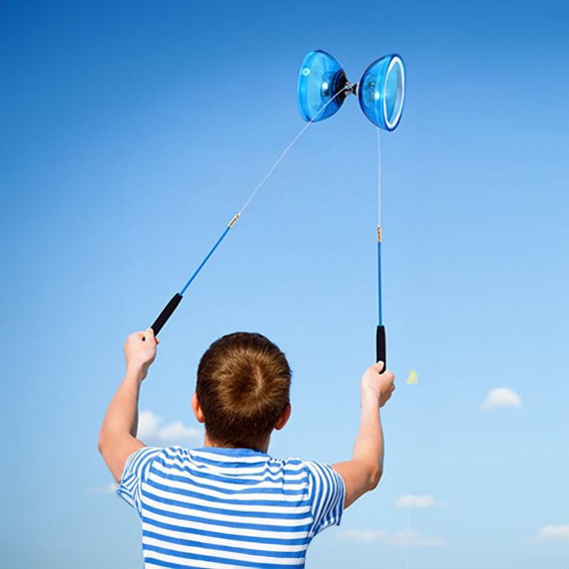Chinese Portable Diabolo Set – All-Age Fitness for Indoor/Outdoor Agility - V.I.P Digital Presence