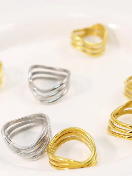 Non fading personalized fashionable light luxury versatile ring accessories for women - V.I.P Digital Presence