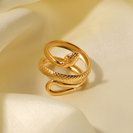 Retro style ring snake shaped ring women's ring fashionable temperament bracelet - V.I.P Digital Presence