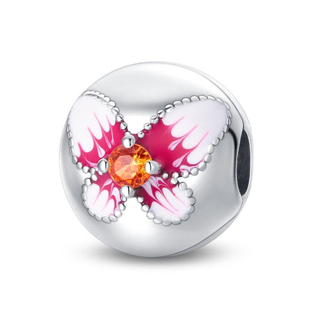 Butterfly flower thread safety bead fixing clip buckle string decoration - V.I.P Digital Presence