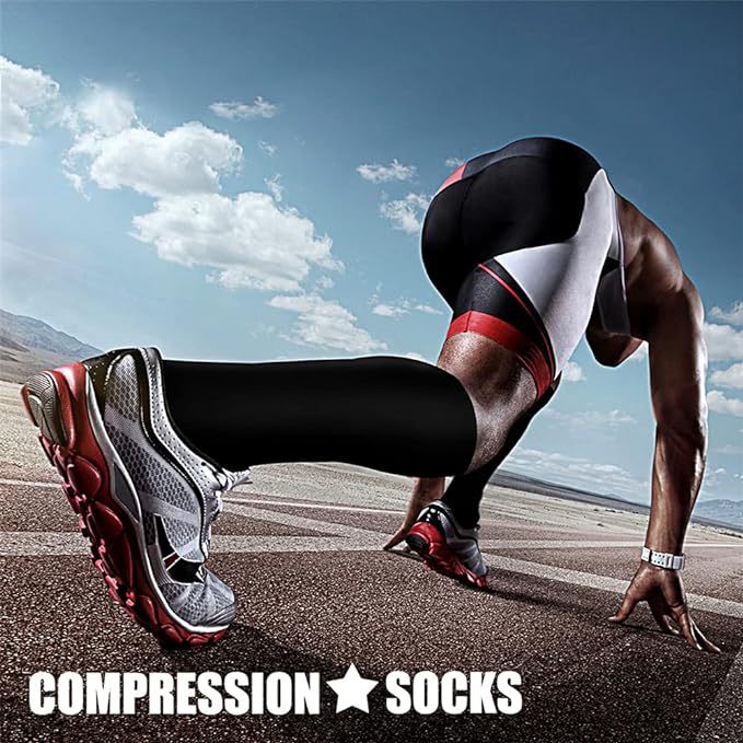 Sports pressure socks long tube socks calf socks compression socks skipping rope elastic cycling socks - V.I.P Digital Presence