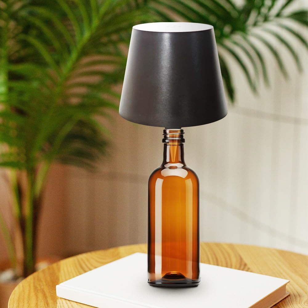LED Creative Wine Bottle Light for Bar: Movable, Rechargeable, RGB Dimmable Decorative Bottle Lamp - V.I.P Digital Presence