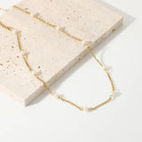 Freshwater Pearl 18K Gold-Plated Necklace - V.I.P Digital Presence