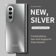 Suitable for Samsung Fold5 phone case ZFOLD4 folding screen solid color electroplating Fold3 all inclusive anti drop protective case 5G - V.I.P Digital Presence