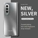 Suitable for Samsung Fold5 phone case ZFOLD4 folding screen solid color electroplating Fold3 all inclusive anti drop protective case 5G - V.I.P Digital Presence