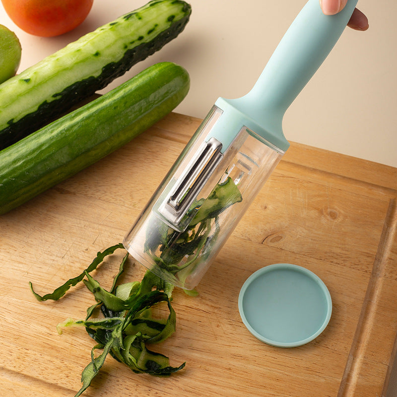Multifunctional Peeler With Storage Box The Ultimate Solution For Peeling Vegetables, Fruits, And Scaling Fish - V.I.P Digital Presence