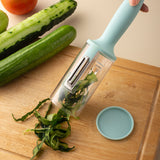 Multifunctional Peeler With Storage Box The Ultimate Solution For Peeling Vegetables, Fruits, And Scaling Fish - V.I.P Digital Presence