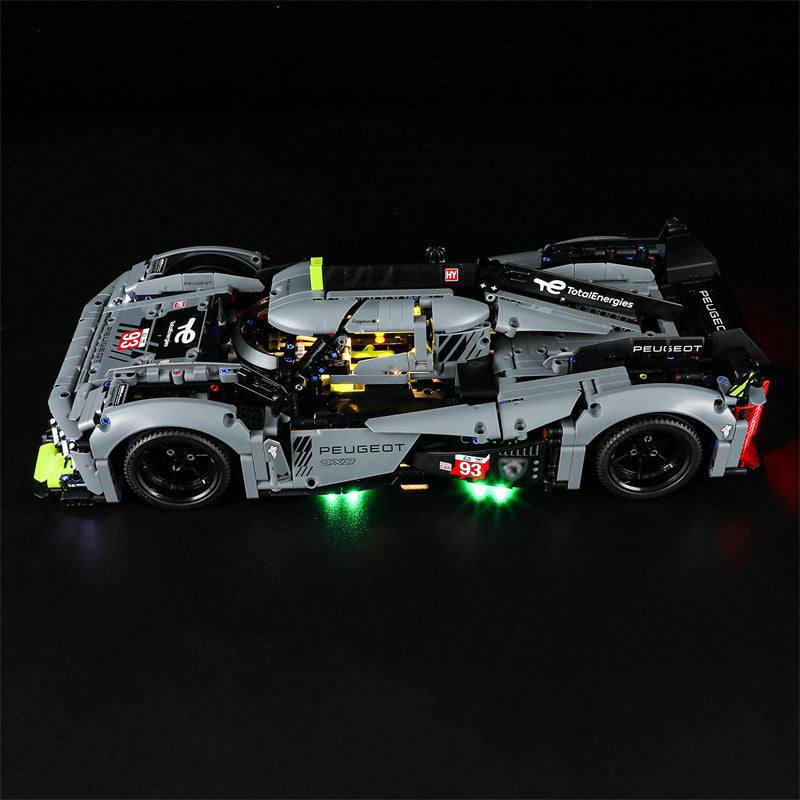 Compatible with LEGO bricks LED lighting 42156 Peugeot 9X8 24-hour Le Mans hybrid sports car - V.I.P Digital Presence