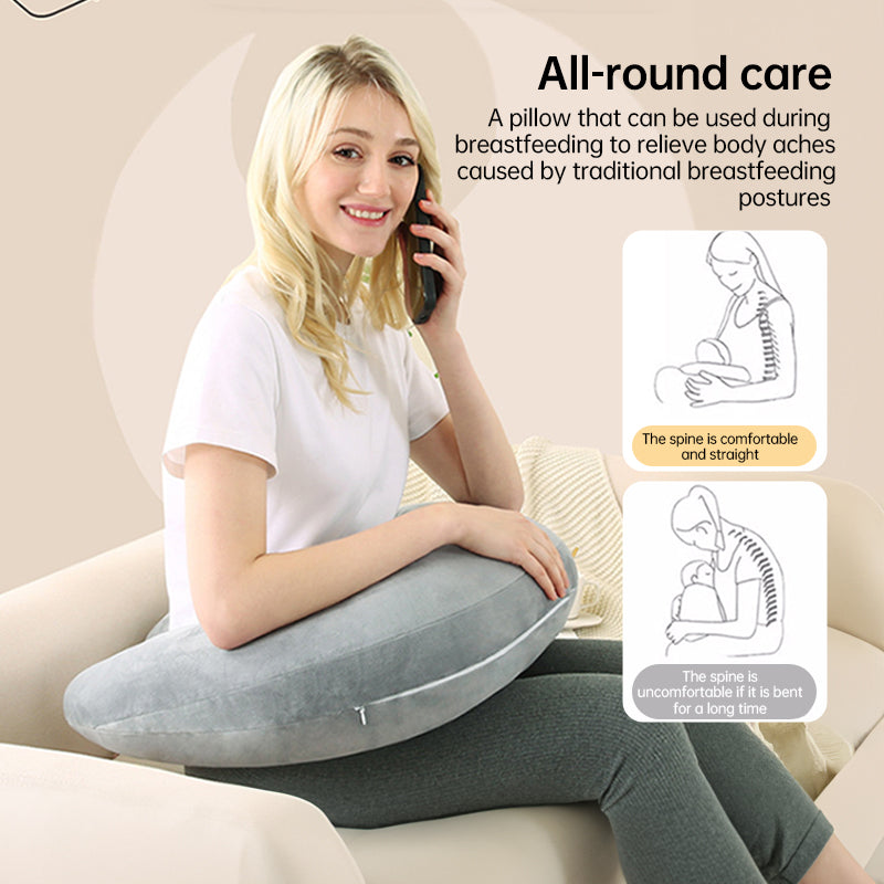 Reading pillow, crocheted arm-support for adults, portable, skin-friendly, TV & breastfeeding. - V.I.P Digital Presence