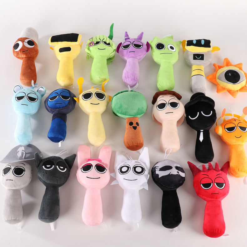 Sprunki Plush Rhythm Box Game Character Surrounding Plush Toys Dolls - V.I.P Digital Presence