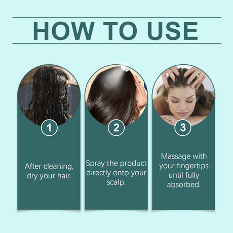 Scalp Treatment Essence Spray Nourishes And Hydrates Scalp, Hydrates And Softens Hair Care Essential Oil - V.I.P Digital Presence