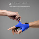 Guantes de yoga fitness con medio dedo, resistentes al desgaste y anti-capullo, con protección contra rozaduras de hierro.