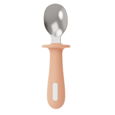 Adjustable color PPSU silicone fork and spoon set, children's stainless steel spoon and fork, baby training supplementary food tableware set of 2 pieces - V.I.P Digital Presence