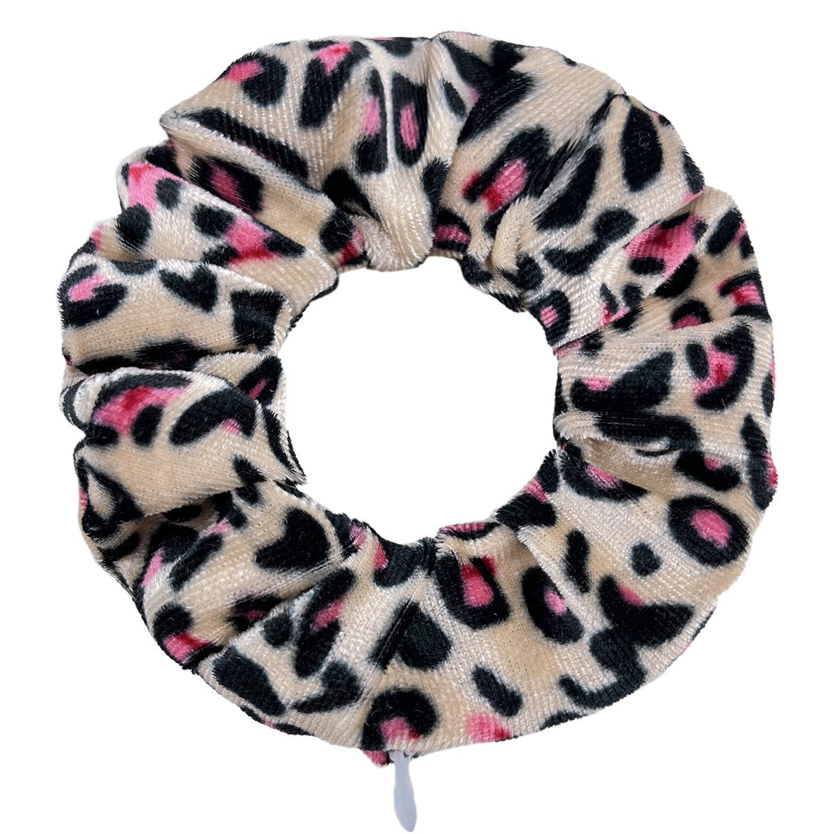 Tie dye velvet zipper large intestine loop - V.I.P Digital Presence