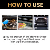Oven & Grill Cleaner, Oven Grill Special Decontamination, Deodorization, Odor, Odor And Oil Remover - V.I.P Digital Presence