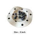 Nordic Ceramic Plate Dot Stripe Irregular Wave Shape Ceramic Dessert Plate Pasta Plate Dinner Plates Ceramic Dish Plates - V.I.P Digital Presence