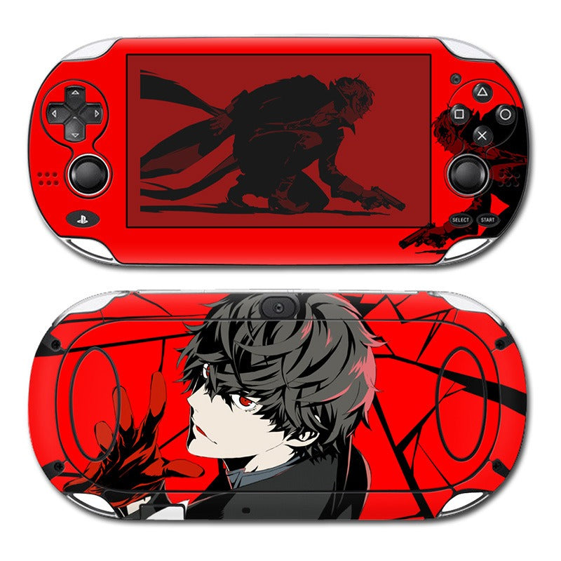 Pegatina PSV1000 de anime para PS Vita1000, pegatina de máquina a color de dibujos animados, película protectora mate para el cuerpo