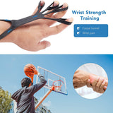 Silicone Wrist Stretcher Finger Exercise Trainer Finger Tension Circle Five Fingers