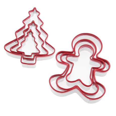 Christmas Gift Gingerbread Man Christmas Biscuit Mold Sandwich Cutting Cake Mold Vegetable and Fruit Cutting Biscuit Cutting Mold - V.I.P Digital Presence