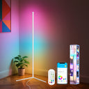 Ambient Floor Lamp RGBIC Corner Light Three-Section Spliced Bluetooth LED Modern Minimalist Table Lamp Voice-Activated Light - V.I.P Digital Presence
