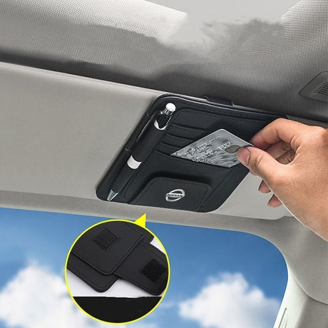Suitable for Nissan Jinke Xiaoke Qijun Loulan Qida Xuan Yi car carrying glasses clip sunshade back clip storage clip - V.I.P Digital Presence