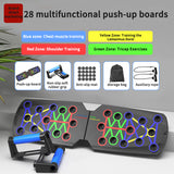 Household multi-functional push-up training board men's chest muscle abdominal muscle training equipment portable push-up board - V.I.P Digital Presence
