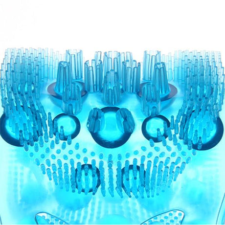 Silicone Dual Sided Back Scrubber Double Chopping Belt Scrubber Washer Bath Cleaning Tools - V.I.P Digital Presence