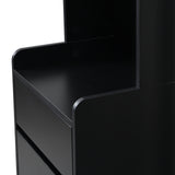 39.3'W70.8'H multifunctional corridor shoe cabinet with soft padded nail board and black hanger with entrance hook - V.I.P Digital Presence