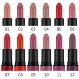 Matte Lipstick Bean Paste Plum Color Sexy Red Nude Beige Brown Red Bullet Lipstick - V.I.P Digital Presence