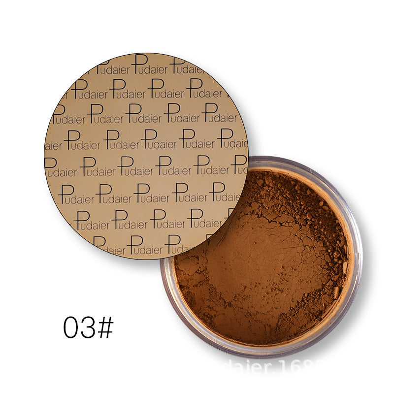 Pudaier Mineral Matte Pearlescent Loose Powder High Gloss Repair Powder Concealer Fixing Powder - V.I.P Digital Presence