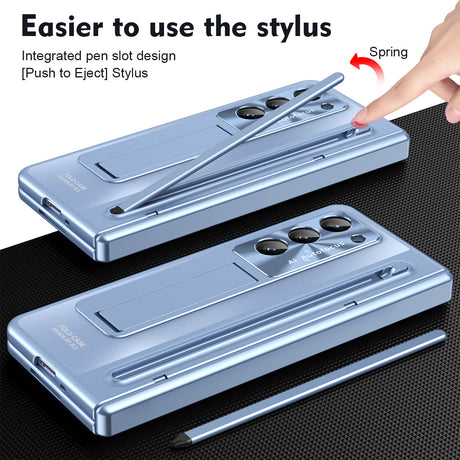 Suitable for Samsung zfold 6 phone case FOLD5 folding official pen slot case film integrated all inclusive anti fall protective case - V.I.P Digital Presence