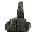 Men's Fishing Backpack: Equipped with bait box, equipment storage bag, pole holder, sling & shoulder bag design. - V.I.P Digital Presence