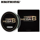 KastKing Mega8 Strong 137M 274M 457M 8 Strand Weaves PE Braided Fishing Line Multifilament 10LB 15LB 20LB 25LB 30LB 40LB 80LB - V.I.P Digital Presence