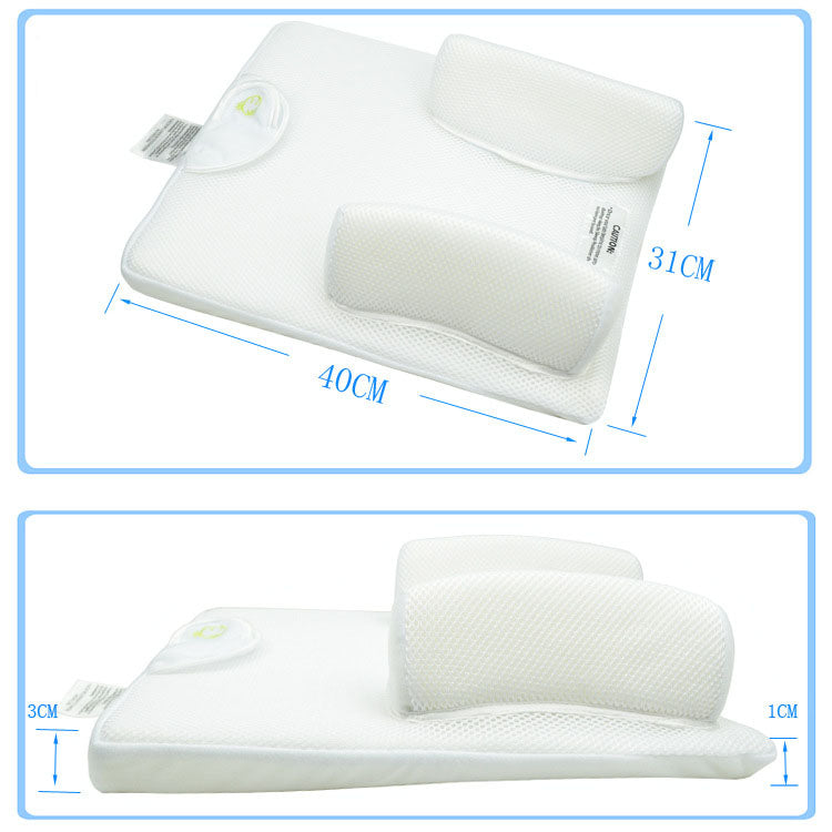 Almohadilla para dormir para bebés SOZZY, almohada cómoda para bebés, almohada estereotipada, almohada para dormir, almohada antivuelco y antisaliva, almohada de leche, cama en cama 