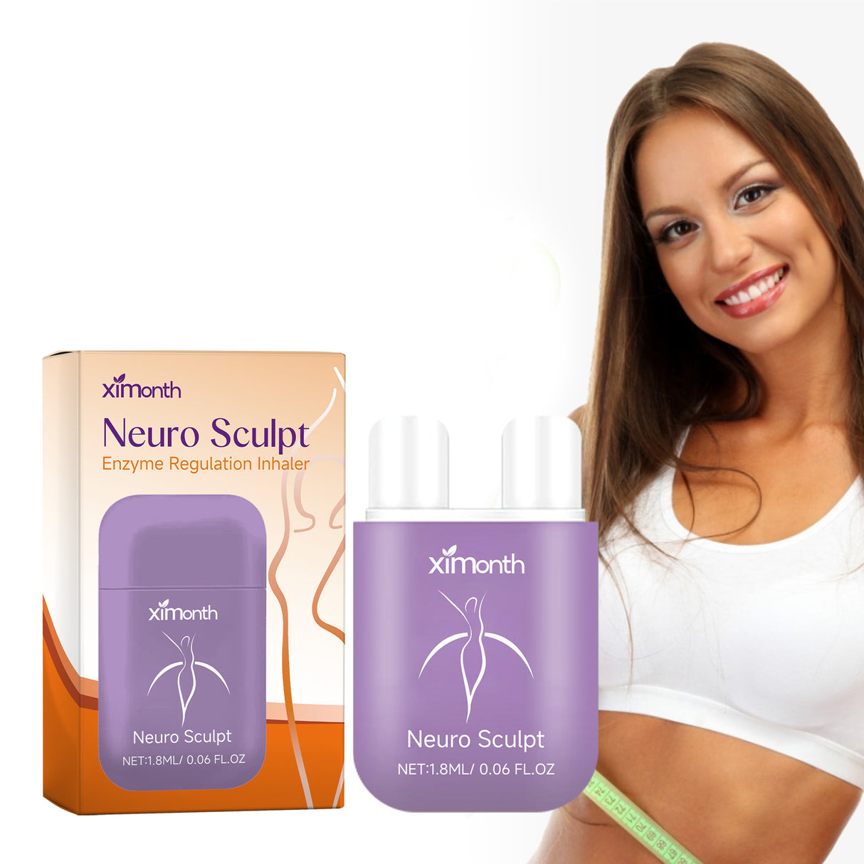 Succión corporal, cuerpo ligero, reafirmante corporal, vientre pequeño, carne de bebé, muestra, cuidado corporal, succión