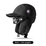 Winter ski hat warm hat men and women winter riding ear windproof plus velvet thickening pilot lei feng hat - V.I.P Digital Presence