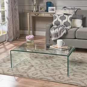 COFFEE TABLE 12MM TEMPERED BENT GLASS - V.I.P Digital Presence