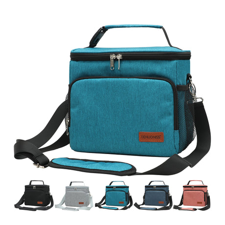 Fashionable and simple outdoor aluminum film waterproof and heat-insulating portable lunch box lunch bag lunch bag - V.I.P Digital Presence