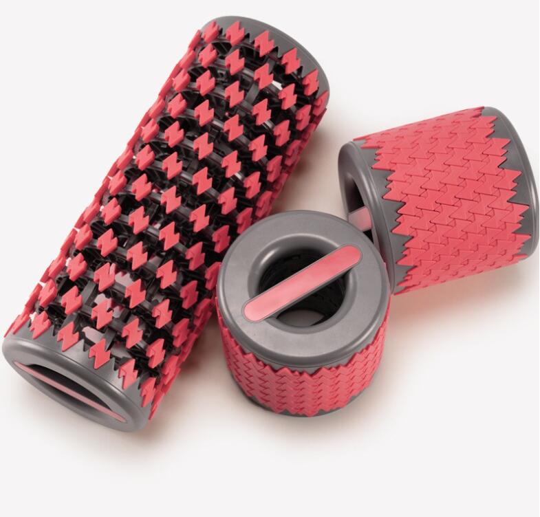 New Design Foldable Collapsible Foam Roller & Light weight Deep Tissue Fitness Muscle Relaxer Massage Roller - V.I.P Digital Presence