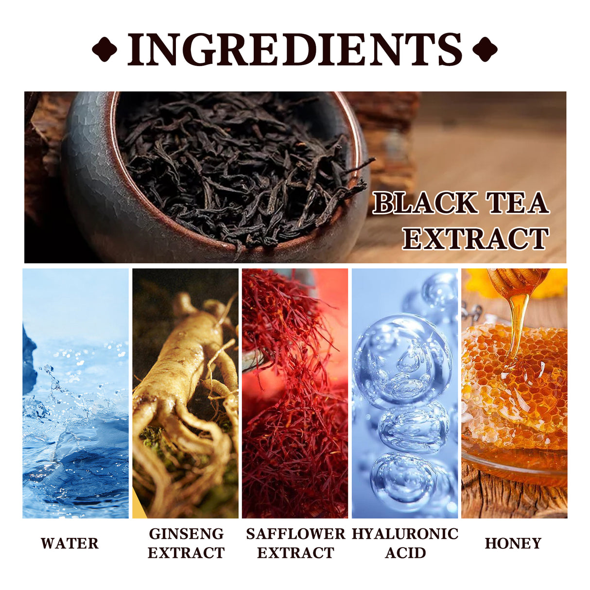 Black Tea Extract Cleansing Mask, Clean And Delicate Pore Brightening Skin Rejuvenating Daub Type Facial Mask - V.I.P Digital Presence
