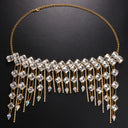 Trendy exaggeration hair chain, European and American fashion, water droplets full of diamonds hair accessories, headwear accessories, hair chain - V.I.P Digital Presence