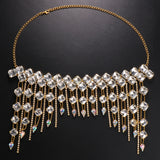 Trendy exaggeration hair chain, European and American fashion, water droplets full of diamonds hair accessories, headwear accessories, hair chain - V.I.P Digital Presence