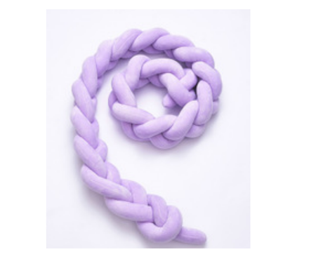 100cmBaby Bumper Bed Braid Knot Pillow Cushion Bumper for Infant Kids Crib Protector Cot Bumper Room Decor Anti-collision Bumper - V.I.P Digital Presence