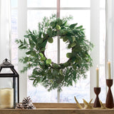 24.5" LEAVES WREATH - V.I.P Digital Presence