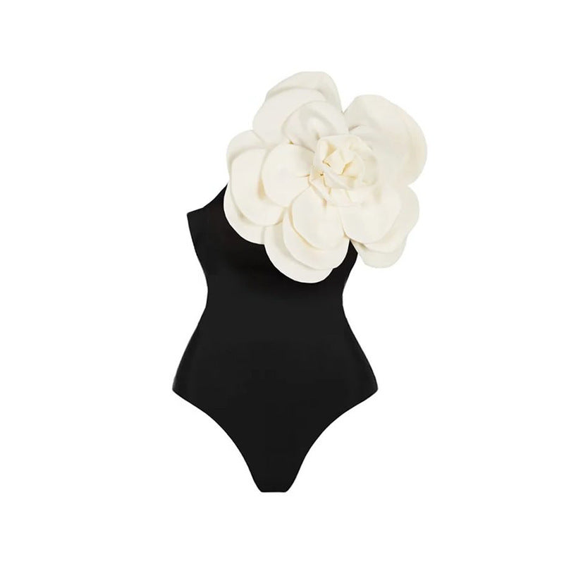 Swimsuit Women's 3D Flower Tight Beach Resort Swimsuit - V.I.P Digital Presence